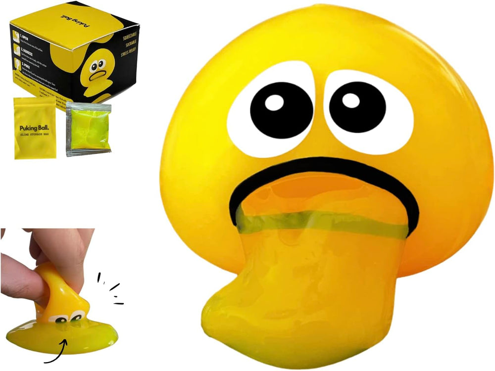 Puking Ball Fidget Toy - Fun Stress Relief for Everyone